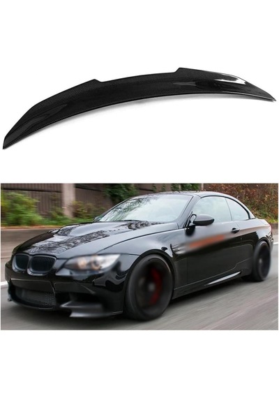 Bmw E92 2006-2012 Plastik Parlak Siyah Yarasa Psm Spoyler