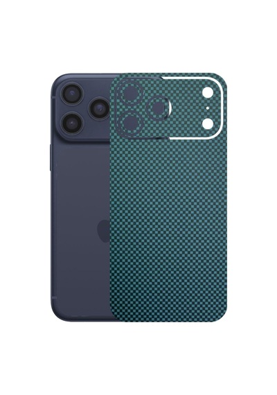 Kapps Iphone 17 Pro Max İle Uyumlu Fiber Serisi Premium Arka Kapak Kaplama Kenarlar Yoktur