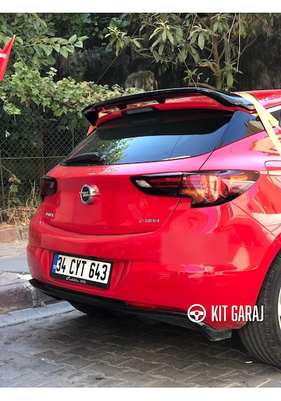 Opel Astra K 2015-2021 Rieger Difüzör Plastik Boyasız