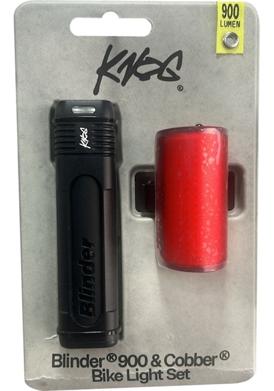 Knog Blınder Cobber 900lm Usb Ön+arka Bisiklet Işık Seti Siyah