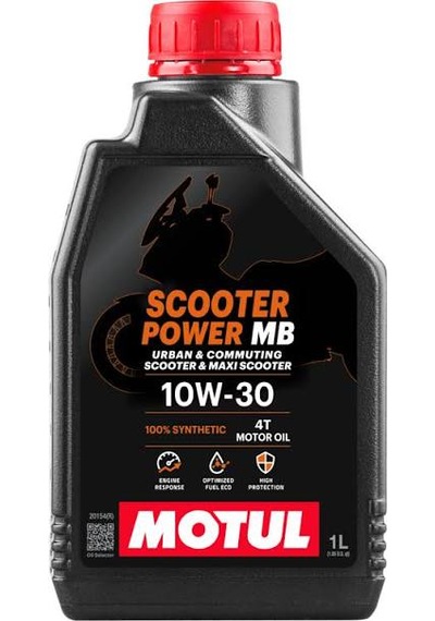 Motul Scooter Power 10w-30 Mb Motosiklet Yağı 1 Litre 12 Adet