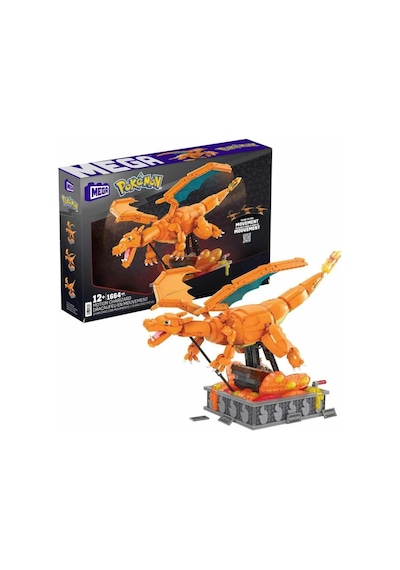 Mey İthalat Hmw05 Mega Pokémon Hareketli Charizard 1664 Parça +12 Yaş