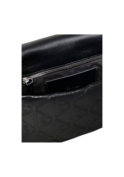 Calvin Klein Emblem Aop Puffer Flap Crossbo-12552 Siyah