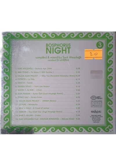 Plak Değildir Cd Dir Cd Bosphorus Night 3 Bay Suat Ateşdağı Cd