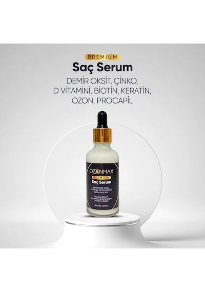 Premıum Saç Serum 50 Ml- Yoğun Dökülmelerini Minimuma İndirmeye Katkı Sağlar, Ölmemiş Saç Foliküllerini Canlan