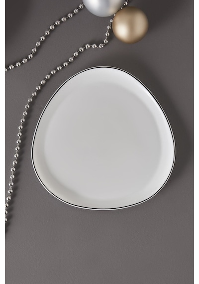 Karaca Agata Opal Cam Pasta Tabağı 20 Cm