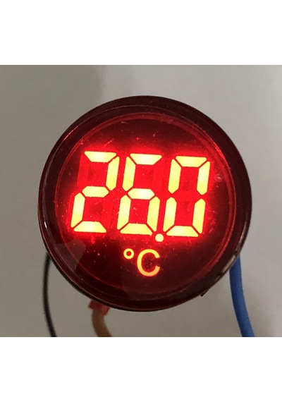 22 Mm Led Termometre