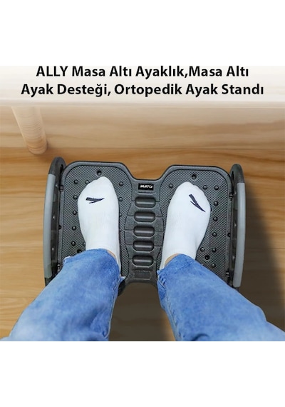 Ally Masa Altı Ayaklık Masa Altı Ayak Desteği Ortopedik Ayak Standı- 5775