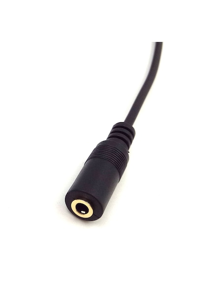 3 Metre 4 Boğumlu Aux Stereo + Mikrofon 3.5mm Jack Ses Kablosu