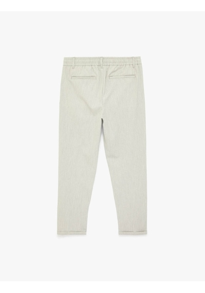 Koton Duble Paça Gri Erkek Pantolon 6sam40013hw Gri