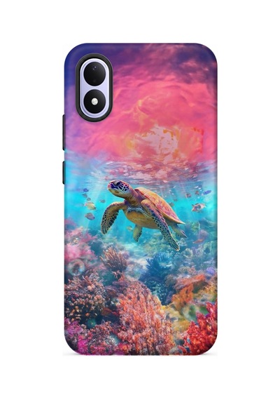 Kılıfland Xiaomi Redmi Note 17 5g Uyumlu Kılıf Boutique Baskılı Resimli Kaplumbağa Pcode -065 Çok Renkli