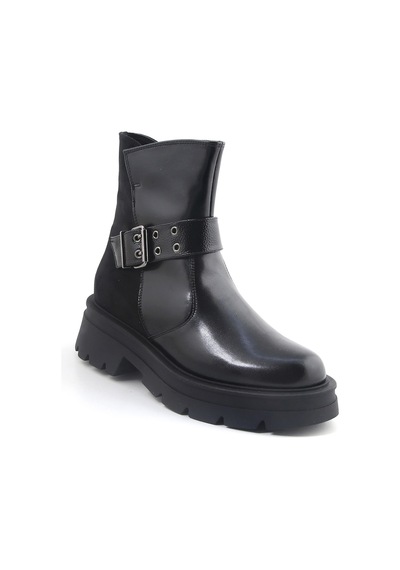 Bot Kadın 9p5461ry Comart 5461 Vitello Ry Nero Siyah