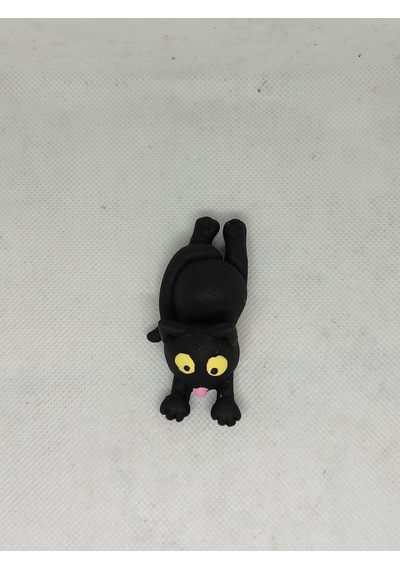 Tırmanan Kedi Magnet Siyah