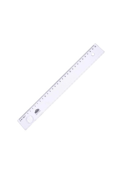 Hatas Mercekli Şeffaf Cetvel 30cm Genel