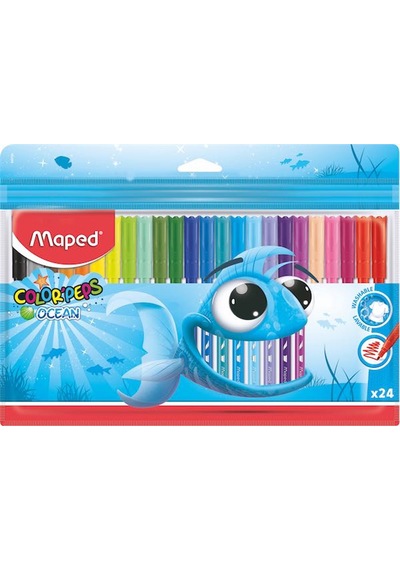 Maped Keçeli Kalem Peps Ocean 24 Renk 845722