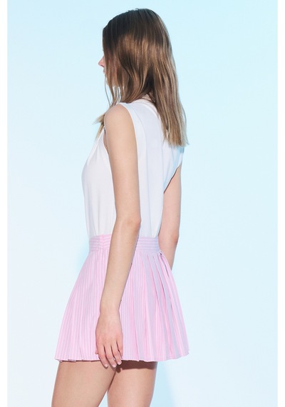 Sagaza Studio Ss6044 Düğümlü Bluz Ekru
