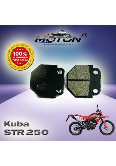 Kuba Str 250 Uyumlu, Yüksek Kaliteli Ön Disk Fren Balatası