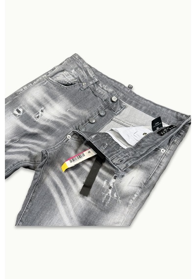 Barmore Holy Moly Grey Wash Jean Gri