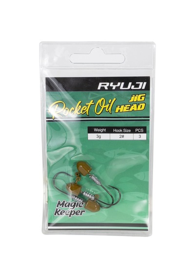 Ryuji Rocket Oil 2gr Jig Head Numara : 1-0