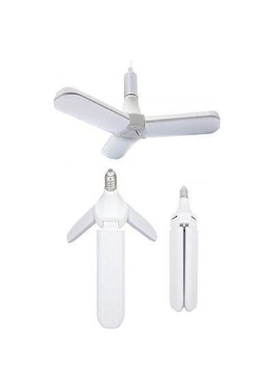 PERVANE ŞEKLİNDE 3 KOLLU KATLANABİLİR 40W LED AMPUL-BEYAZ
