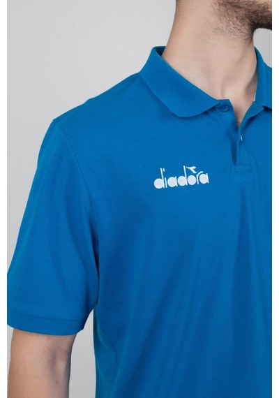 Diadora İmola Kamp T-shirt Sax Saks Mavi