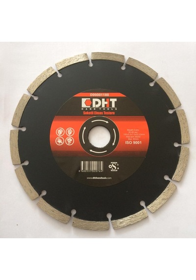 Dht 180 MM Soketli Elmas Beton Kesici Testere Tuğla Beton Taş