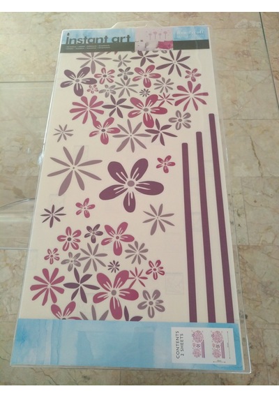 Readyroll Floral Kendinden Yapışkanlı Dekoratif Duvar Süsü N11.264