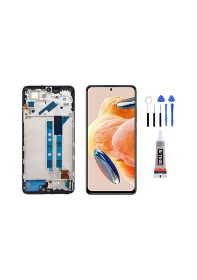 Xiao Mi Redmi Note 12 Pro 4g Çıtalı Uyumlu Ekran Lcd Dokunmatik Tamir Seti li