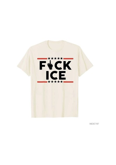 Tarzsokak Komik F Ice No Human Yasadışı Değil Erkekler Kadınlar İçin T-shirt % 100% Pamuklu T Shirt Kıs Bej