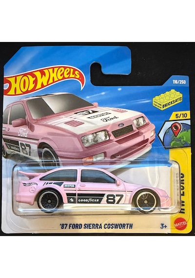 Hot Wheels Tekli Arabalar '87 Ford Sierra Cosworth Jjj74 Hw Euro Çok Renkli