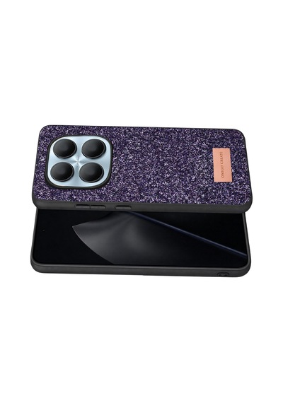 Onegif - 790 - Xiaomi Redmi Note 15 Pro 5g Bright Simli Kapak - - Csmo-tex - Derin Mor