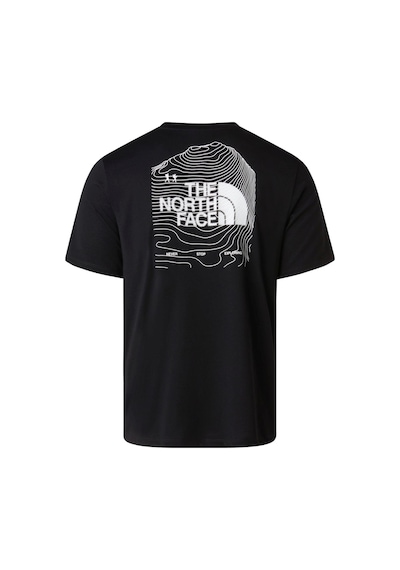The North Face M Bıtmap Logo Short Sleeves Tee-graphıc Erkek Tişört Nf0a8ftvjk31 Siyah