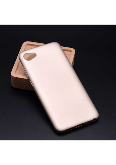 Htc Desire 12 Kılıf Premier Silikon Kılıf Gold