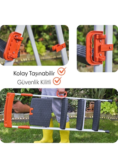 Promax Plastik Basamaklı Merdiven