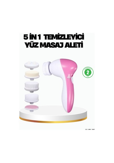 Myceshop 5 İ 1 Arada Yüz Temizleme Masaj, Fırça, Peeling Ve Krem 113014 Uygulama At Krem