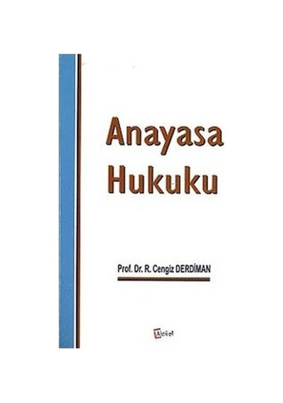 Anayasa Hukuku Ramazan Cengiz Derdiman 3.Baskı 2.El