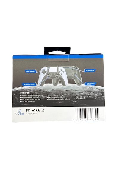 Yues Playstation 5 Uyumlu Controller Ps5 Dualsense Kol Joystick (PS5 Tam Uyumlu)