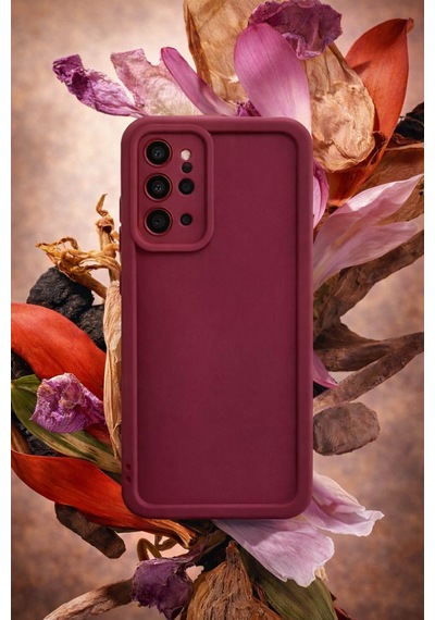 Samsung Galaxy  S20 Plus Ve S20 Pro Uyumlu Kamera Çıkıntılı Mat Silikon Telefon Kılıfı Resimdeki