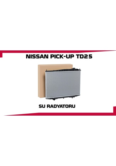Nıssan Pıck Up D22 2.5 Td Su Radyatoru