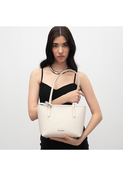 United Colors Of Benetton Bej Omuz Çantası Kadın Bnt 1813 Benetton