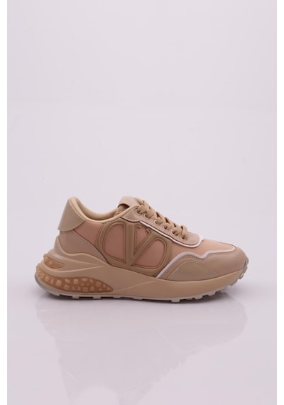Dgn 041 Kadin V Desenli Sneaker 041-2252-R0152 Siyah