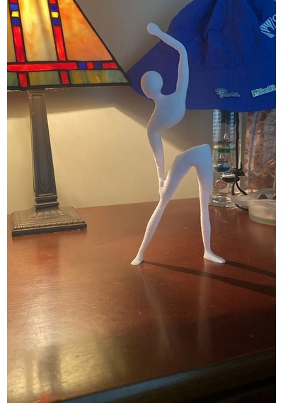 Yoga: Sakin Bir Yolculuk Heykel Figür