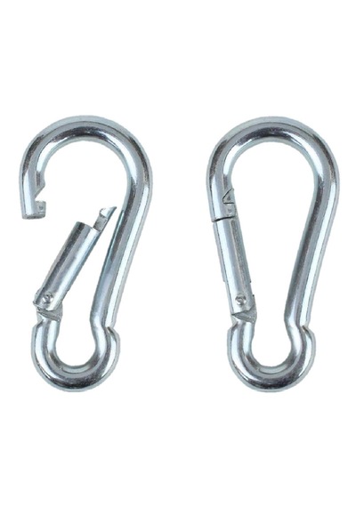 Karabina Yaylı 6 mm Galvaniz Kaplama 5 Adet