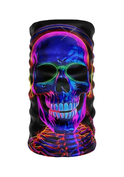 Bebo Store Motor Kullananlara Özel Desenli Buff Boyunluk Bandana Balaklava - 40124-10