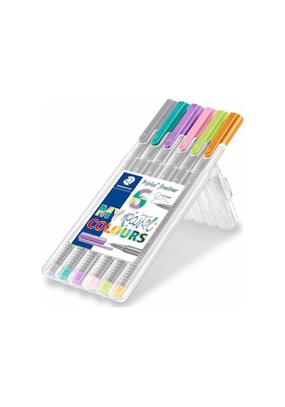 Staedtler Fineliner Pastel Renkler 6Lı 334 Sb6Cs10