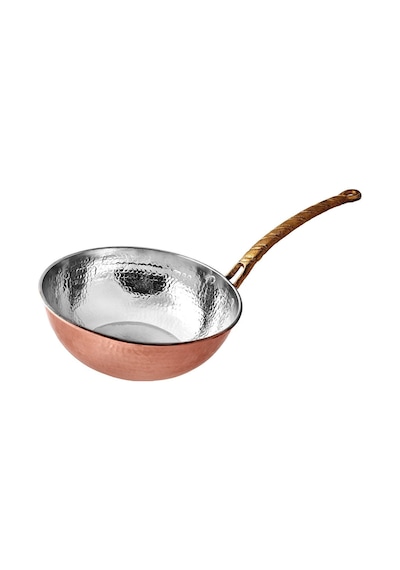 Karaca  Alacahöyük Bakır Wok Tava 24 Cm