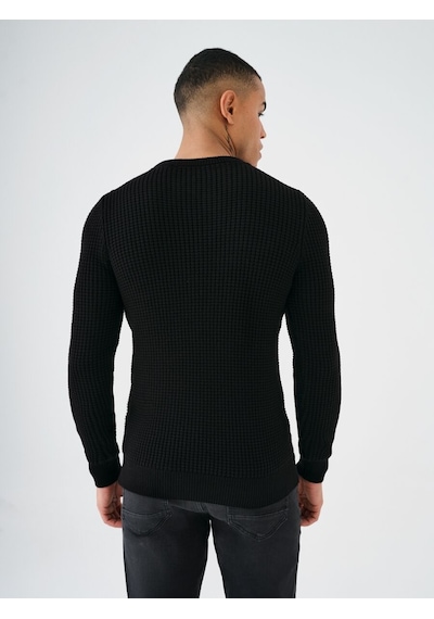 LOFT Regular Fit Erkek Kazak Lf2038495 Q1.v1 Siyah