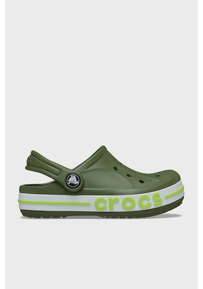 Crocs Bayaband Clog T Logolu Terlik Unisex Çocuk Terlik 207018-3cb Haki