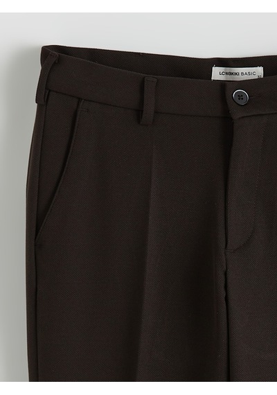 Lcwaıkıkı Classic Kahverengi Dar Kalıp Erkek Chino Pantolon