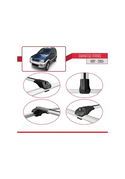 Daihatsu Terios J100 1997-2005 Arası İle Uyumlu Ace-1 Ara Atkı